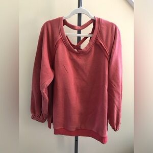 POL NWT 🐈 Top Sweatshirt Pumpkin French Terry Size medium